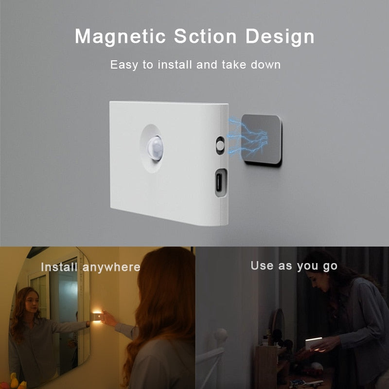 WIRELESS MOTION SENSOR NIGHT LIGHT