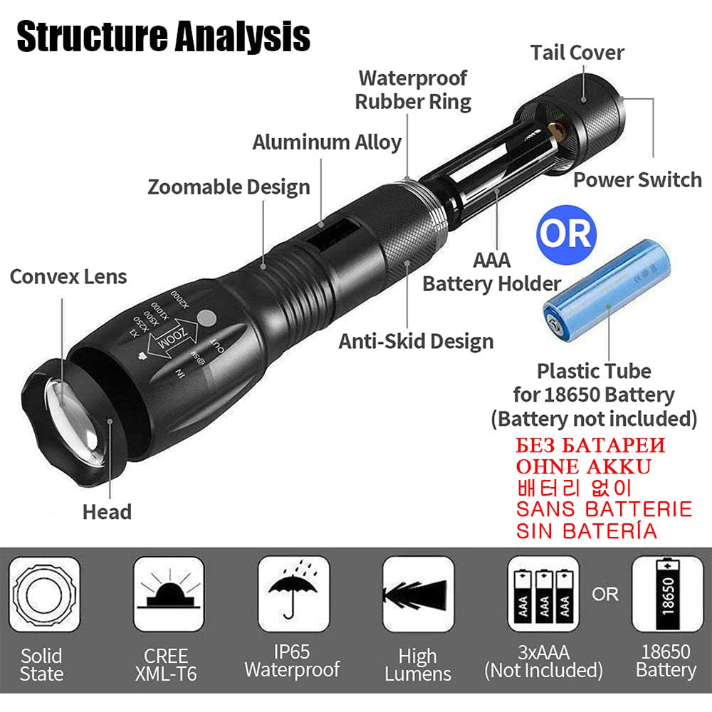 TACTICAL FLASHLIGHT